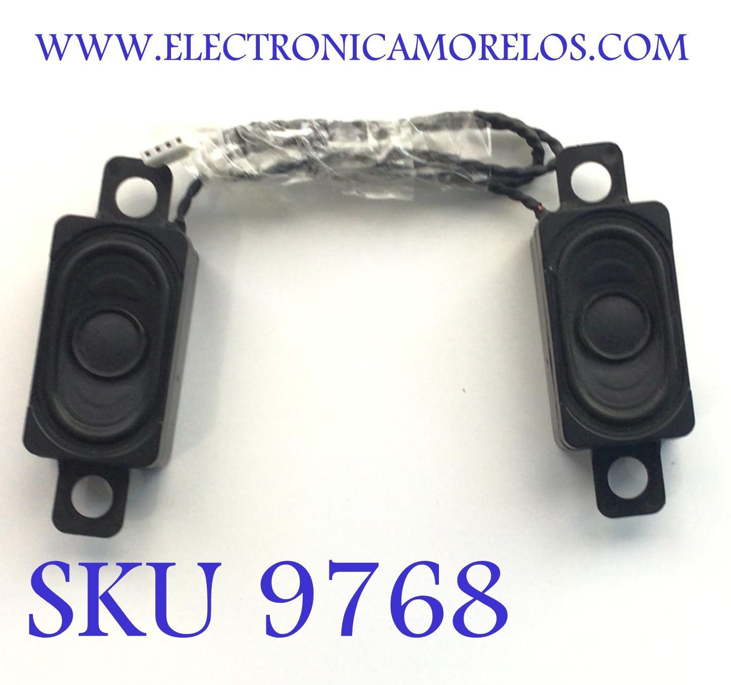 KIT DE BOCINAS ( 2 PZ ) PARA MONITOR 